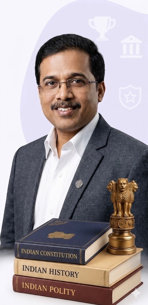 Mentor with Indian Constitution, History and Polity books